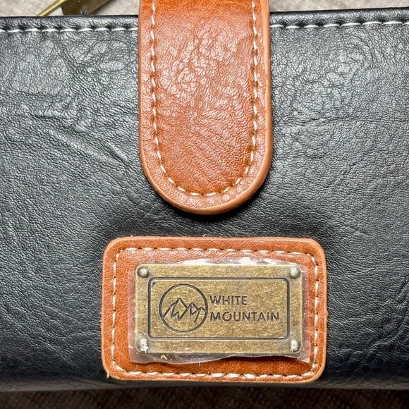 Stone Mountain Women’s Wallet Brand New Brown Black - Picture 2 of 9